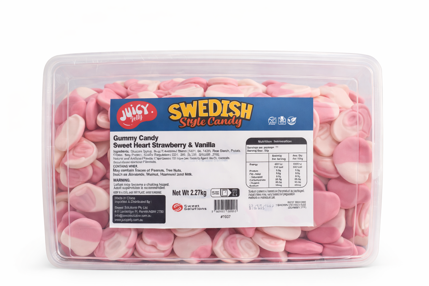 Container of Swedish Candy