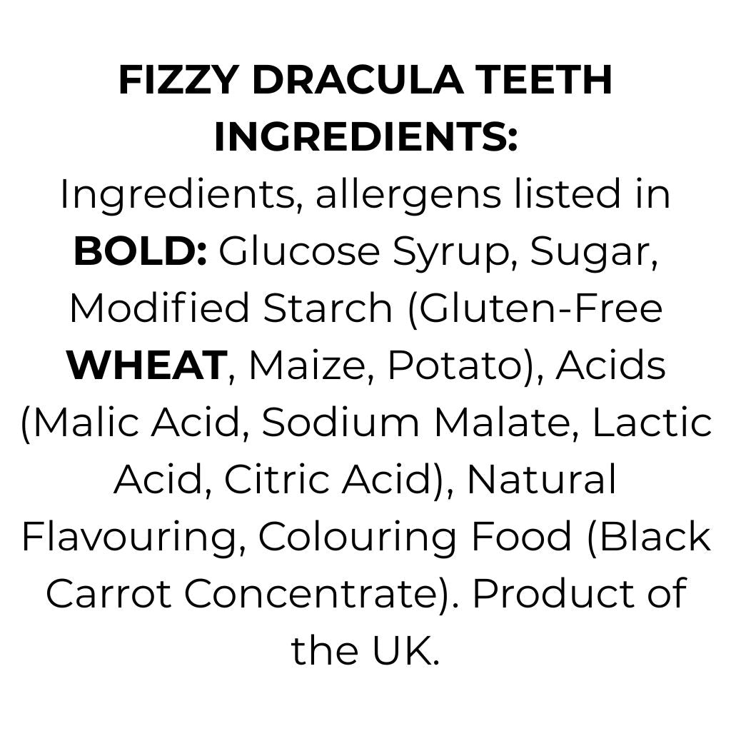 Vegan Fizzy Dracula Teeth 2kg