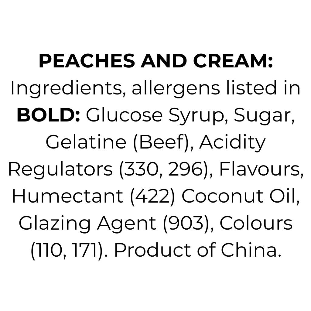 1kg Peaches and Cream - Lolliland