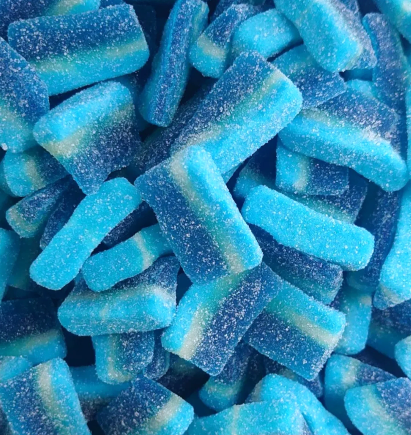 Sour Blueberry Slices 1kg Wholesale | Bulk Lollies