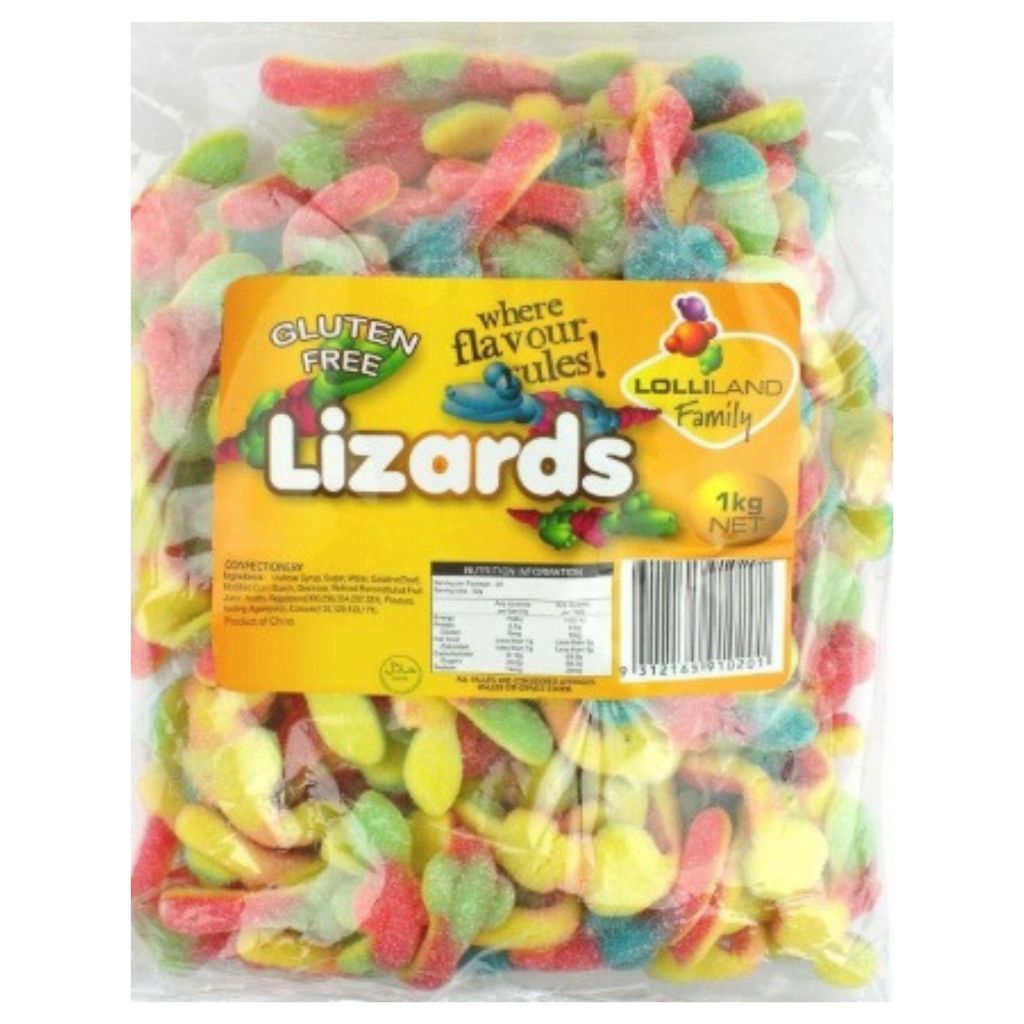 1kg Sour Lizards - Lolliland