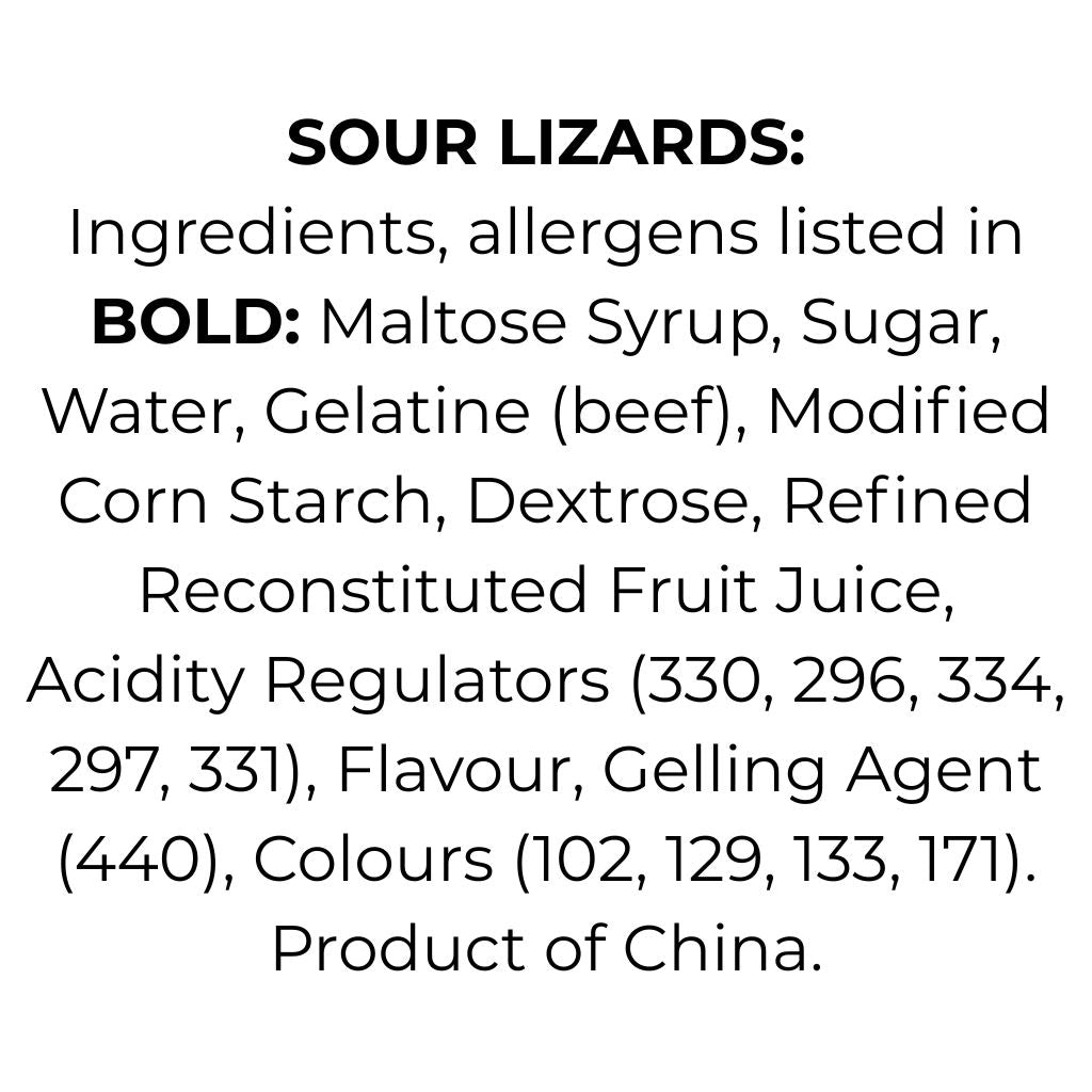 1kg Sour Lizards - Lolliland