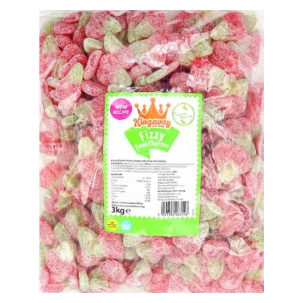 KINGSWAY FIZZY TWIN CHERRY 3KG