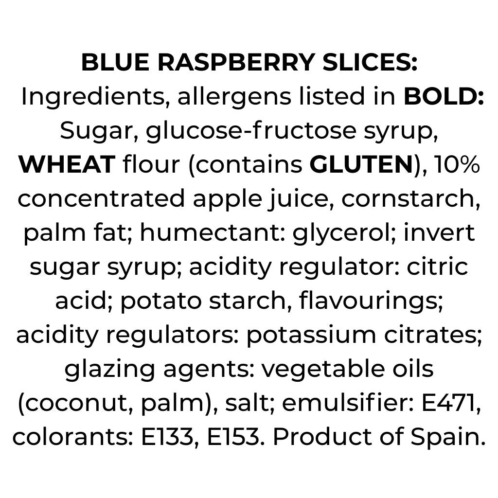 1.45kg Blue Raspberry Slices