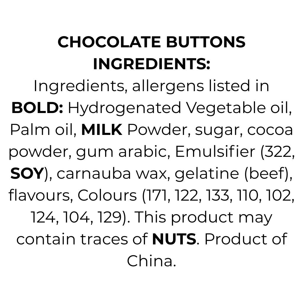 1kg Chocolate Button Mix - Lolliland