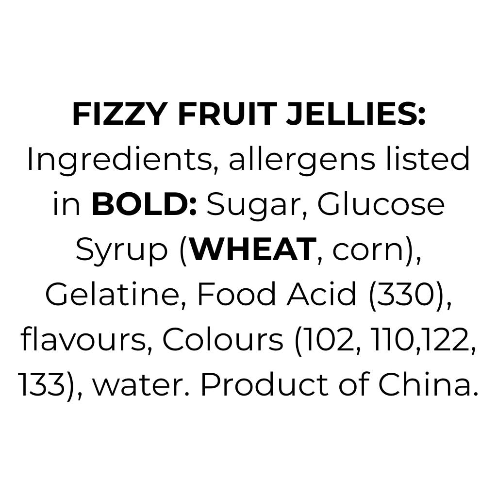 1kg Fizzy Fruit Jellies - Lolliland