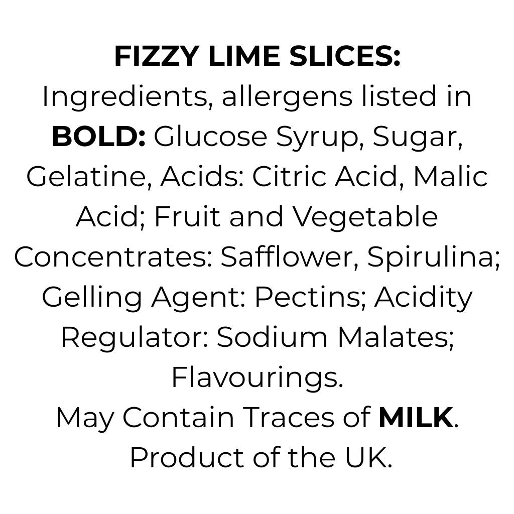 FIZZY LIME SLICES 3kg