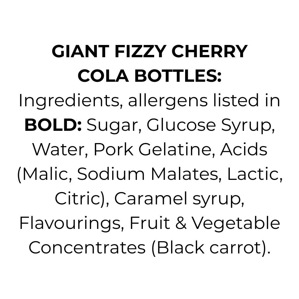 3kg Giant Cherry Cola Bottles