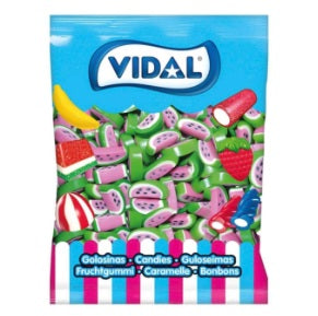 GUMMY WATERMELON SLICES FRUIT BITES 1.5kg