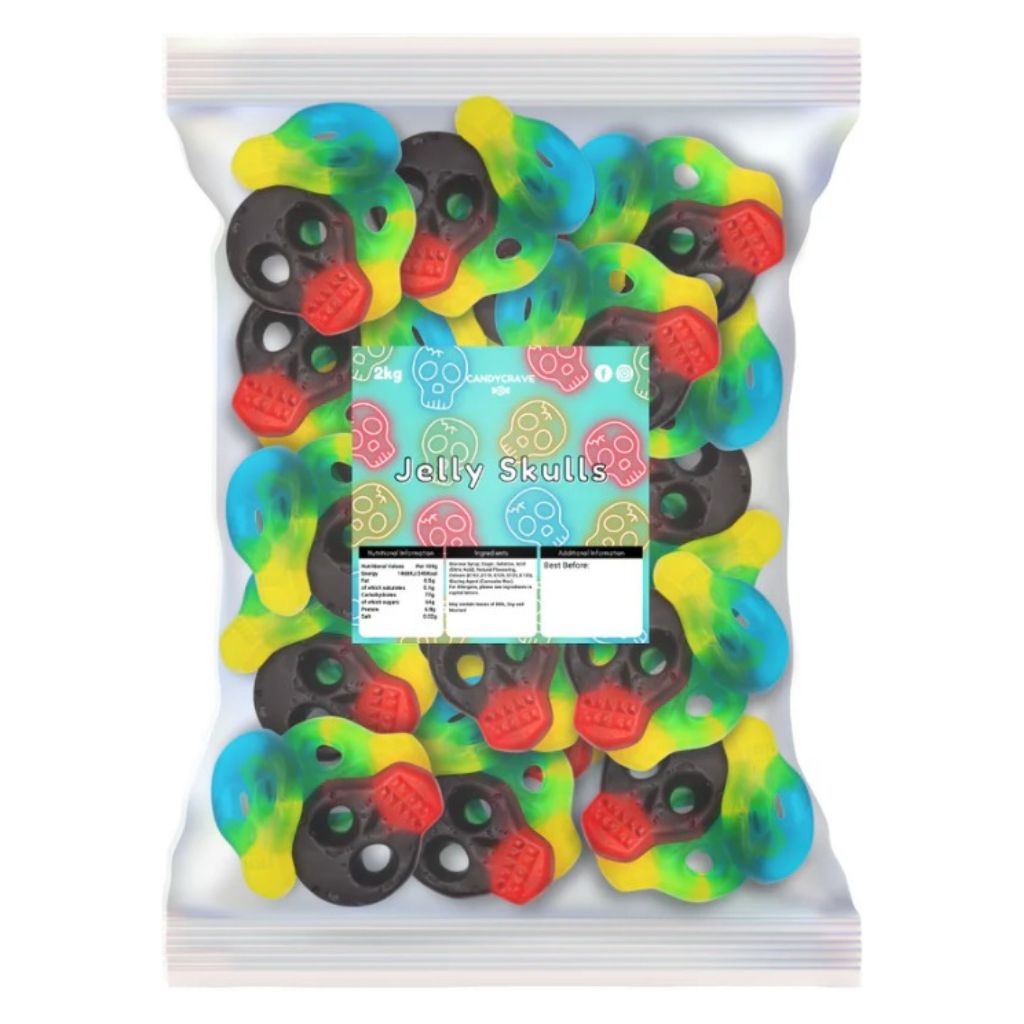 Candycrave Jelly Skulls 2kg