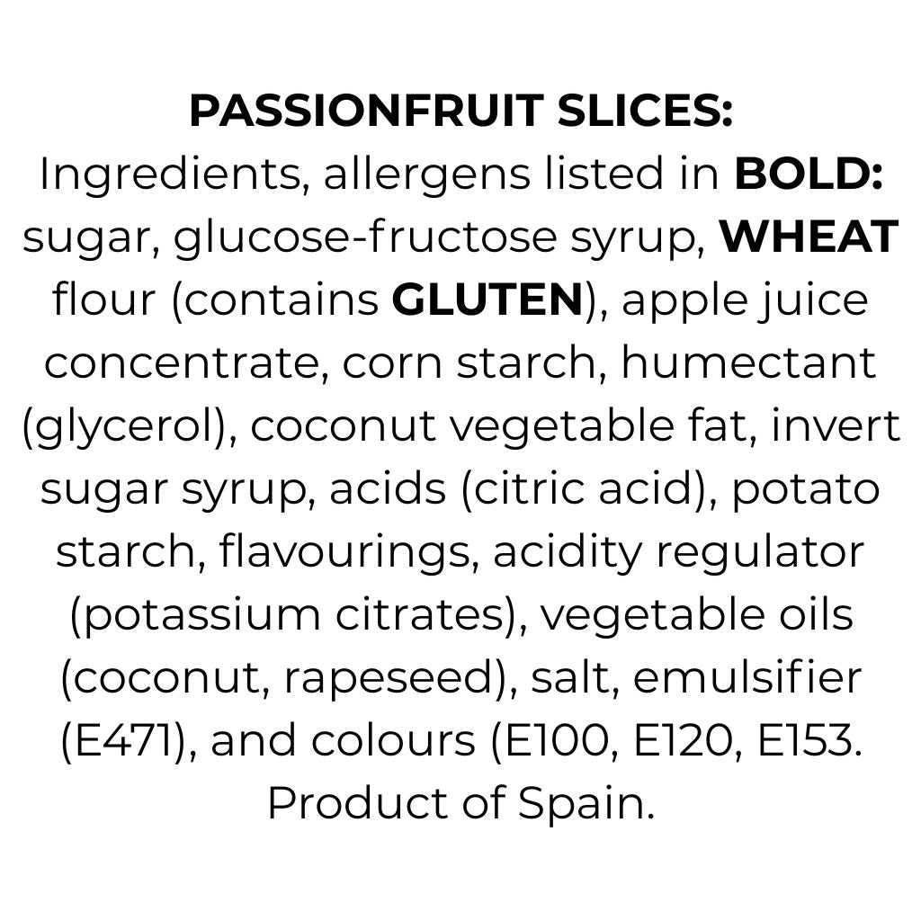 PASSION FRUIT SLICES (Gummy) 1.5kg