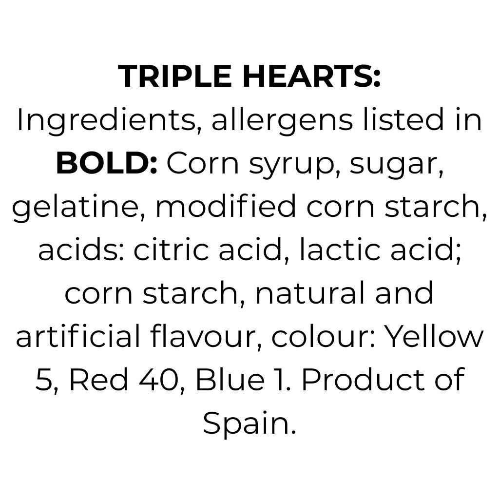 1kg Triple Hearts