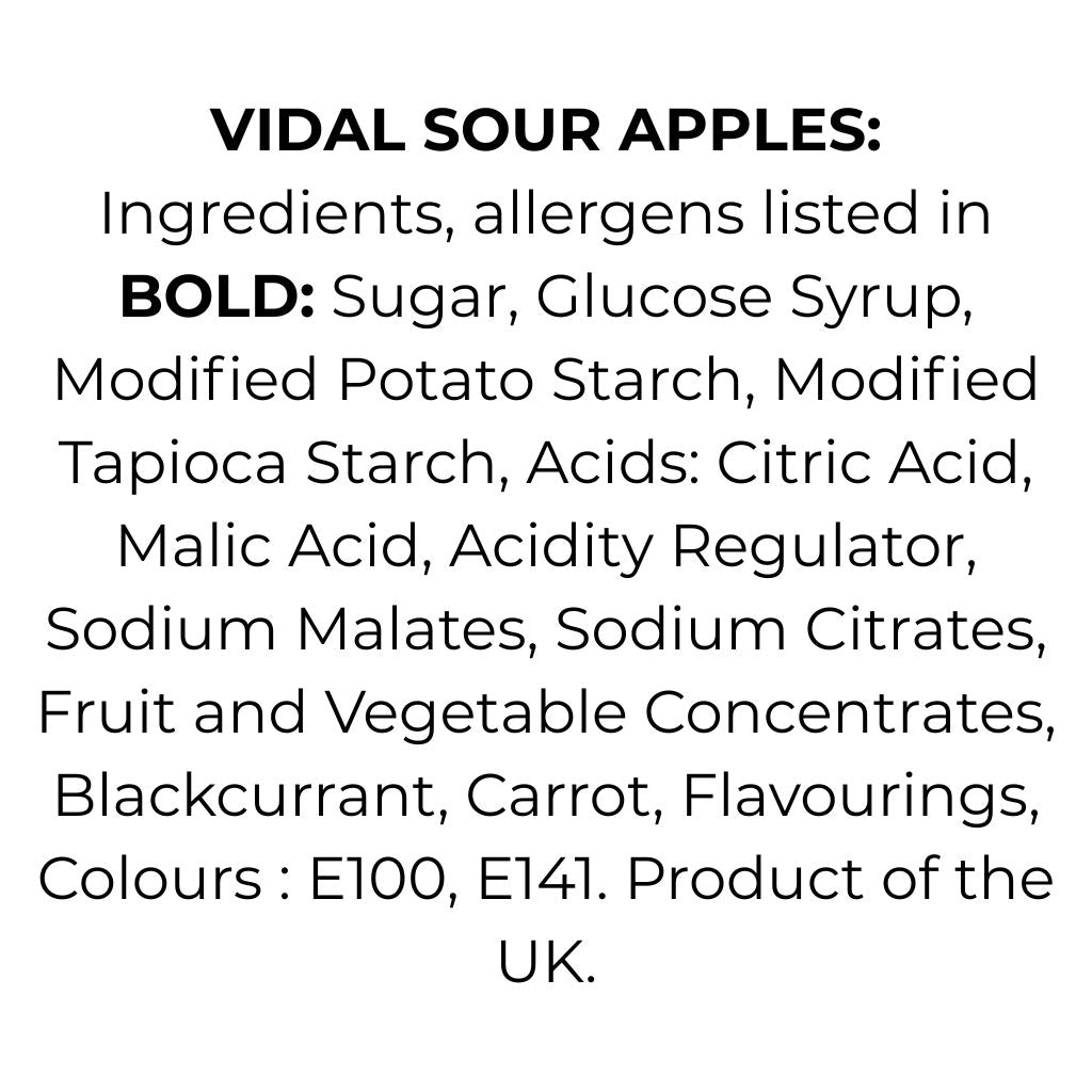 VEGAN VIDAL SOUR APPLES 3kg