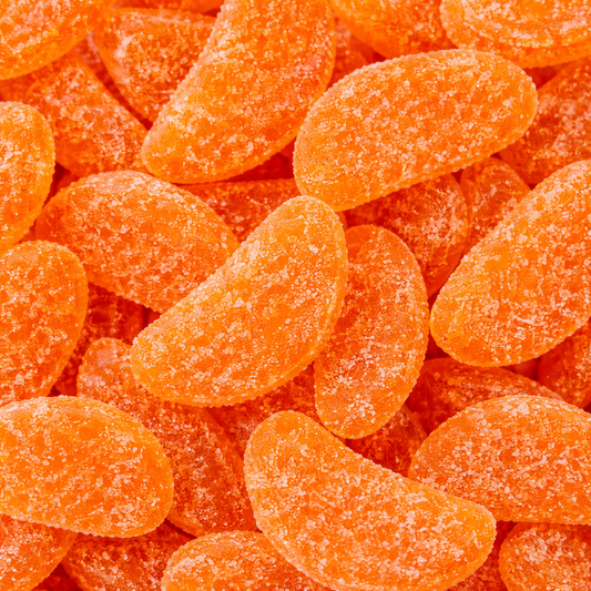 Gummy Orange Slices 1kg | Fizzy