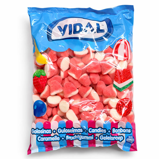 1kg Strawberry and Cream Drops Vidal