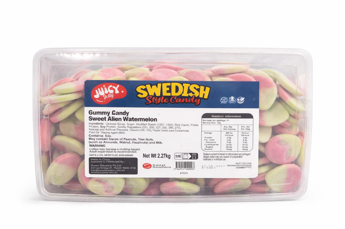 Swedish Style Sweet Alien Watermelon 2.27kg