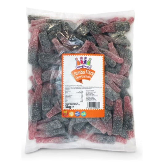 3kg Giant Cherry Cola Bottles