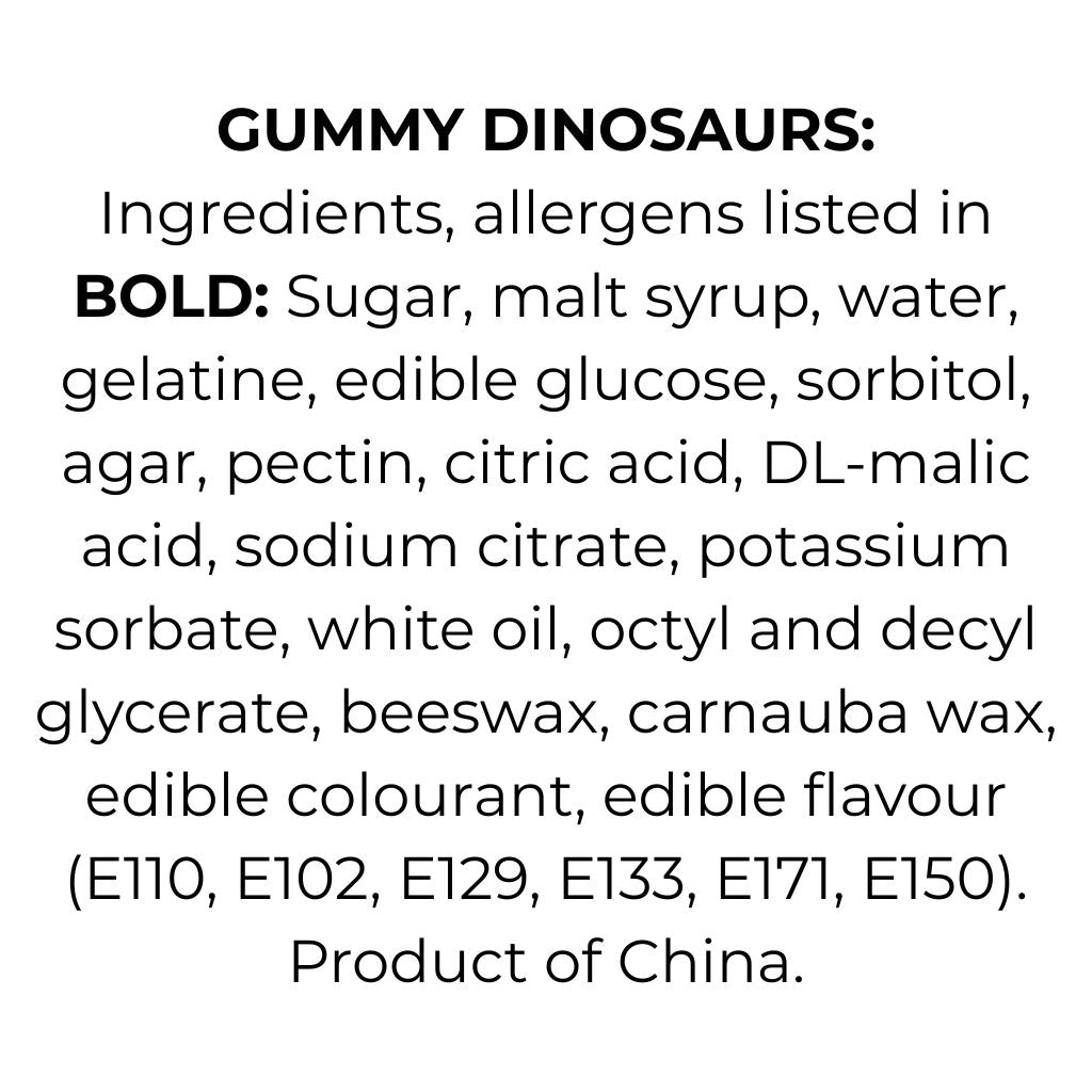 1kg Gummy Dinosaurs