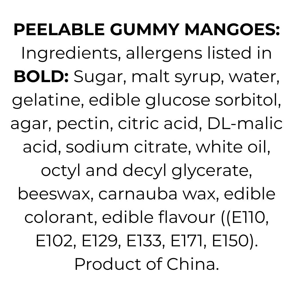 1kg Peelable Gummy Mangoes