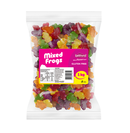 1kg Mixed Frogs - Lolliland