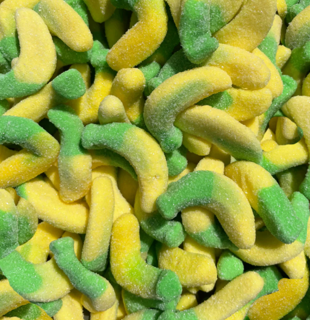 Sour Bananas 1kg Wholesale | Bulk Lollies