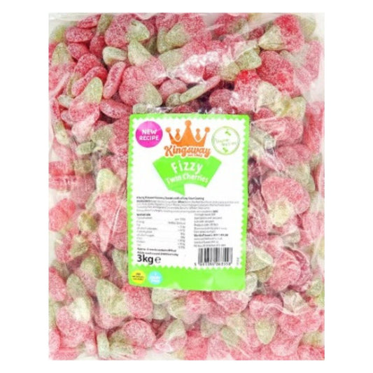 KINGSWAY FIZZY TWIN CHERRY  3KG