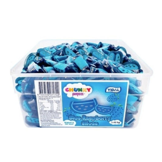 1.45kg Blue Raspberry Slices