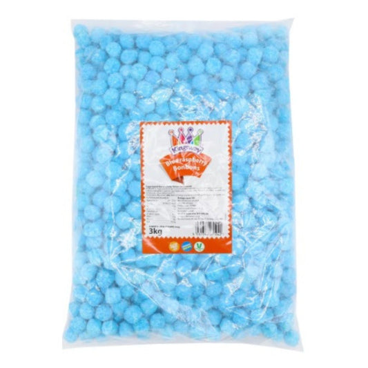 KINGSWAYS VEGGIE BLUE RASBPBERRY BON BONS 3KG