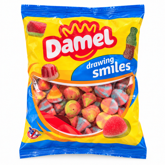 Damel Spinning Tops 1kg – wholesale bulk lollies