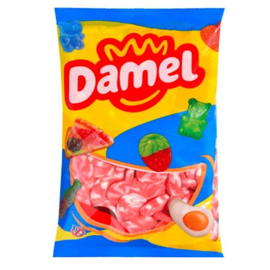 1kg Fizzy Strawberry Swirls
