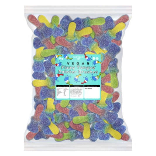 Vegan Fizzy Tongue Painter Brushes 2kg