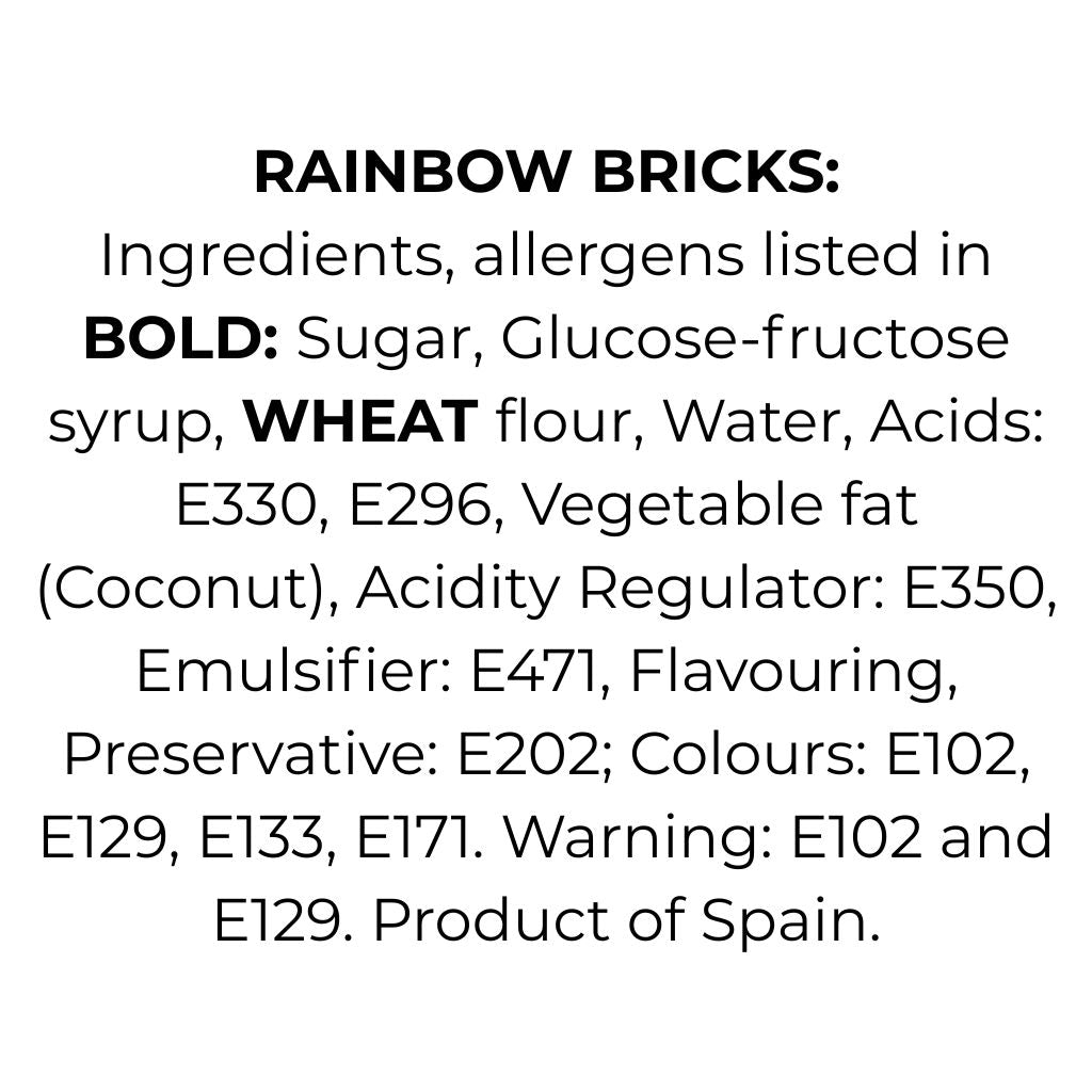 1kg Rainbow Bricks